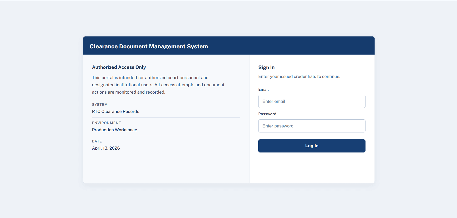 Secure Sign-In